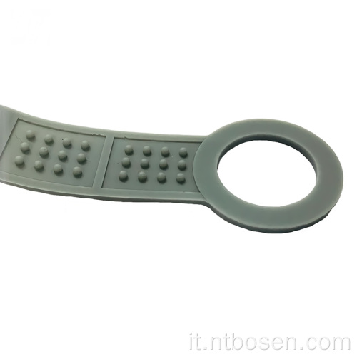 Appendiabiti di gomma in silicone non slip e antivento